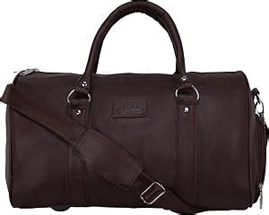 Buy Leather World Duffle Bag for Travel with Shoe Pocket for Men and ...