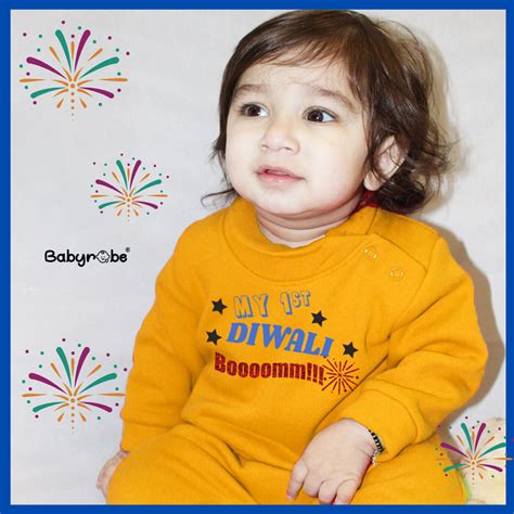 My First Diwali Boom – Baby robe by namro