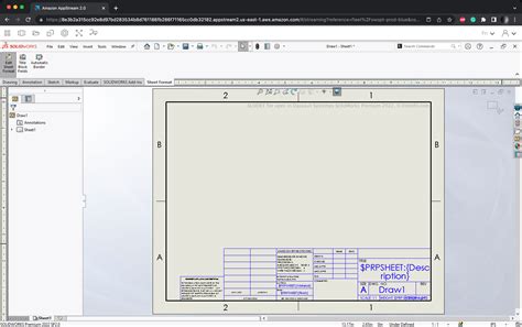 SolidWorks Drawing Sheet Format 的图像结果