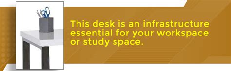 DG DEXAGLOBAL White Faux Marble Print Writing Desk Table Workstation ...