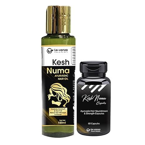 Le-vanza Food & Herbals Ayurvedic Hair Care Kit | Anti Hair Fall Kit ...