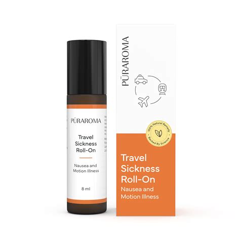 Travel Sickness Relief Roll-On | On-the-Go Wellness by Puraroma