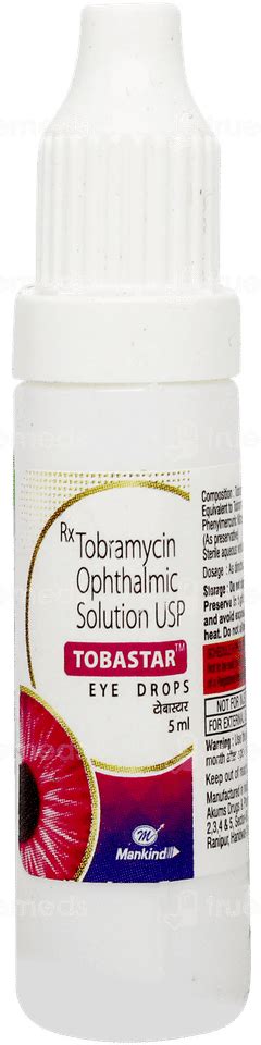 Tobastar 03 Eye Drops 5 Ml - Uses, Side Effects, Dosage, Price | Truemeds