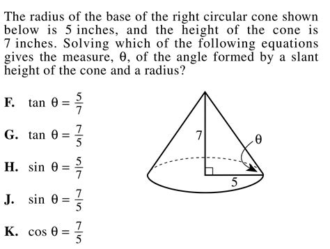 Park Slope Tutor: ACT Math Problem - Trig