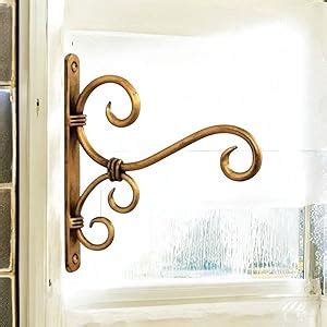 Craft Expertise "Golden Iron Wall Bracket for Hanging Planter 6 x 1 x 7 ...