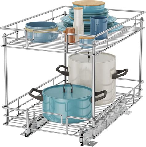 ROOMTEC Pull Out Cabinet Organizer, Kitchen Cabinet India | Ubuy
