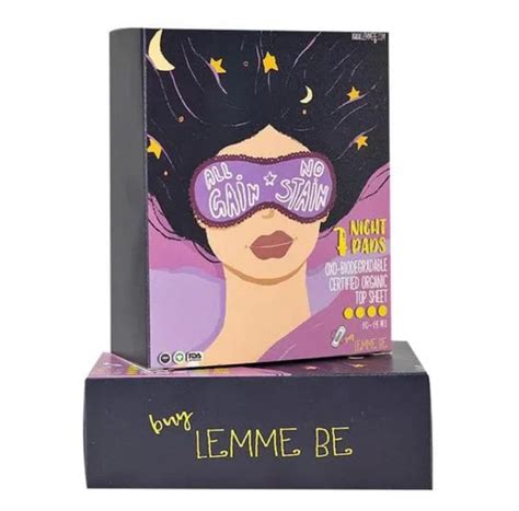 Lemme Be Teen Sanitary Night Pads, 7 g – Maxkart