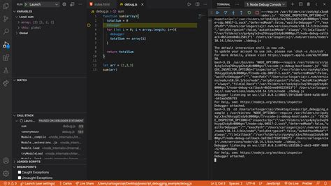 Vscode Debug JavaScript 的图像结果