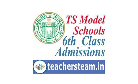 Telangana Model School Admissions in 6th class & vacant seats in 7th to ...