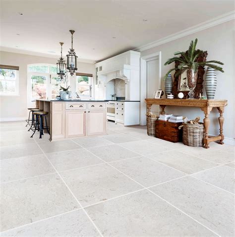 Beautiful Limestone Tile Bathroom 7