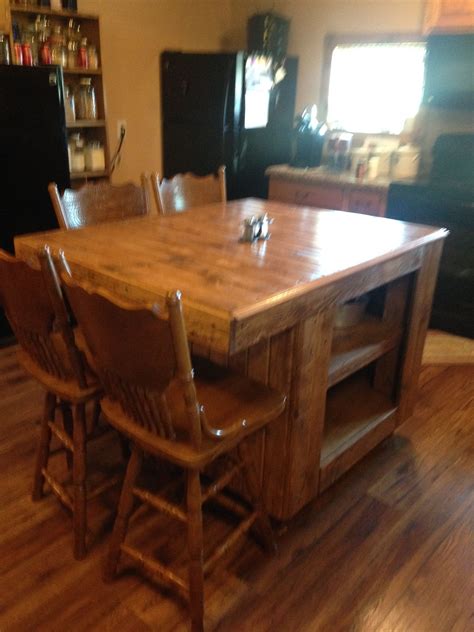 Kitchen Table With Storage Underneath