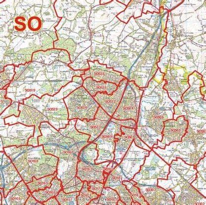 Image result for So Postcode Map