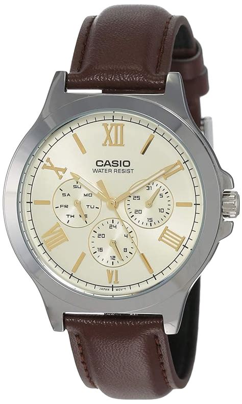 Casio Analog Gold Dial Men's Watch-MTP-V300L-9AUDF (A1691) : Amazon.in ...