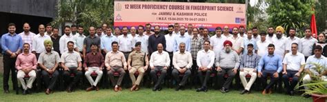 40 J&K Police officers/officials successfully underwent course on ...