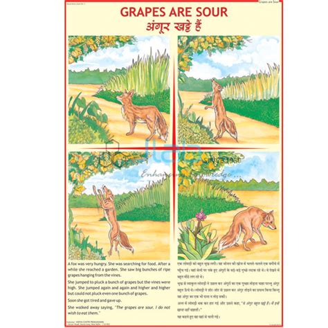 Grapes are Sour Chart India, Grapes are Sour Chart Manufacturer, Grapes ...