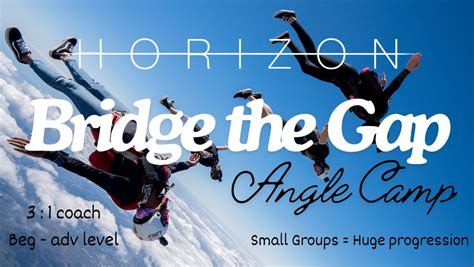 Team Horizon: Bridge the Gap Angle Camp - October 2025, Skydive ...