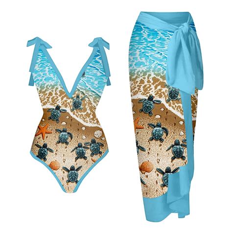 Jsaierl Women One Piece Swimsuit Vintage Floral Bathing Suits with ...