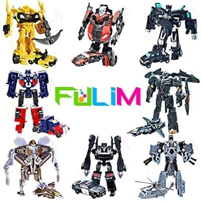 FULIM 8 Pcs Mini Car Robot Toys, 3.5-inch Small Hero India | Ubuy
