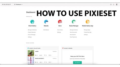 Image result for Pixieset Tutorial