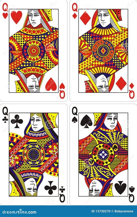 Queens In A Deck Of Playing Cards at Richard Corbett blog
