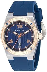 Giordano Analog Blue Dial Men's Watch - A1020-02 : Amazon.in: Fashion