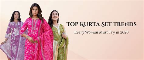 Top Kurta Set Trends for Women in 2026 | Kohsh