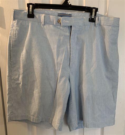 SEE PICS - Peter Millar Seersucker Golf Shorts - Size… - Gem