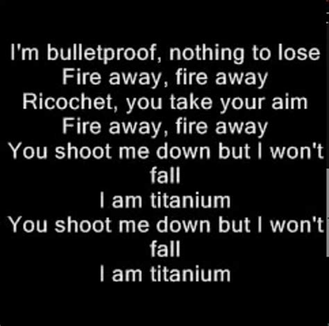 Image result for Titanium Song