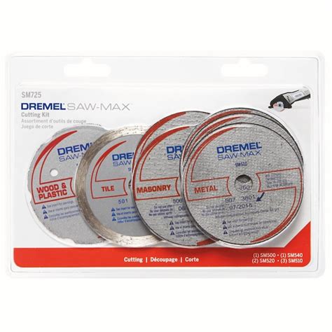 Dremel Saw-Max SM500 3-1/8-in Carbide Dado Circular Saw Blade SM500 at ...