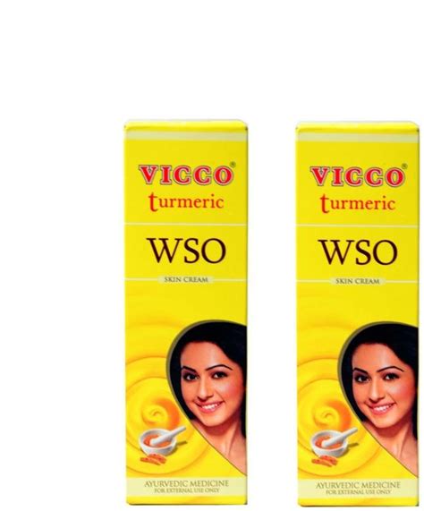 VICCO TURMERIC WSO SKIN CREAM 30G PACK OF 2 - Price in India, Buy VICCO ...