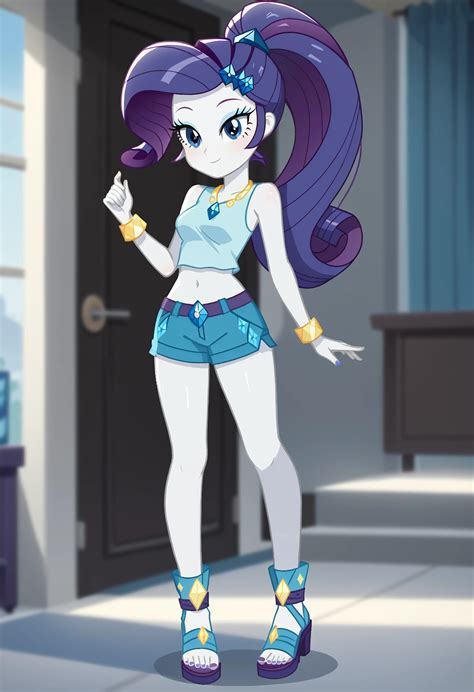 Rarity, equestria, rarity, Full body, One person, 1 girl, alone - SeaArt AI