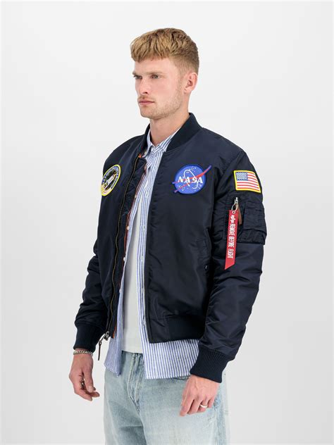 MA-1 VF NASA Vintage Fit Bomber Jacket | Alpha Industries