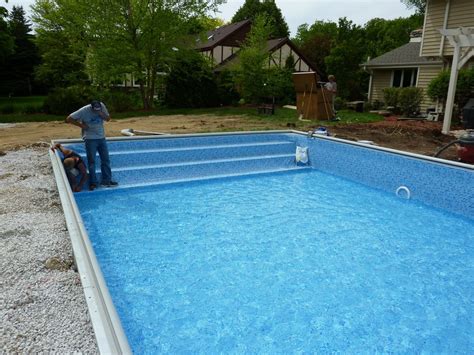 diy fiberglass pool