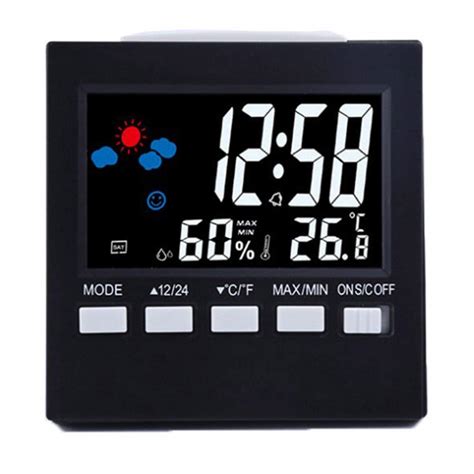 Forberesten Digital LCD Thermometer Humidity Meter Hygrometer Room ...