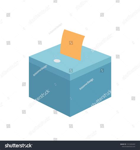 Ballot Box Emoji Ballot Vector Stock Vector (Royalty Free) 1313305493 ...