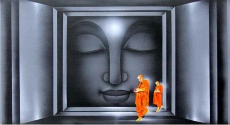 "Divine Light 2": Grey Acrylic Painting by Pradeesh K | ArtZolo.com