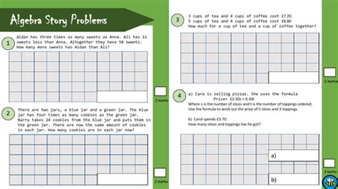 Image result for Story Problem Algebra