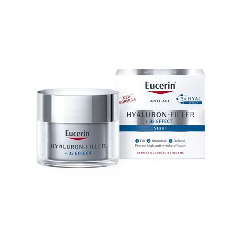 EUCERIN HYALURON FILLELR NIGHT CREAM 50ML. -Tay Pharmacies
