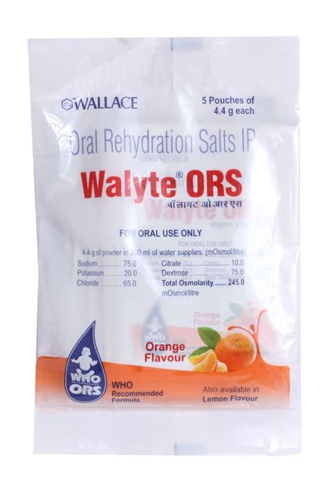 Walyte ORS Orange Powder | Uses, Benefits, Price | Apollo Pharmacy