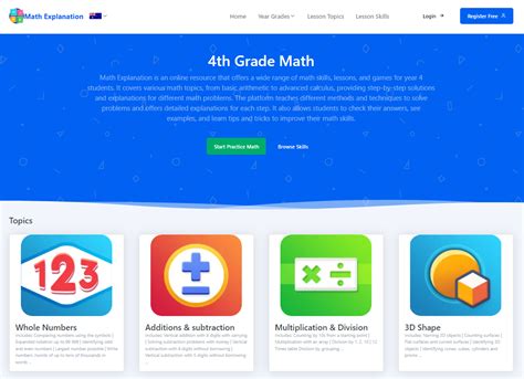 Image result for 4th Grade Math Tutorials
