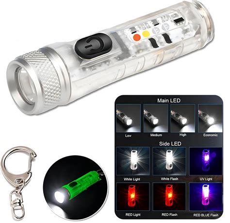 Mini Flashlight Keychain