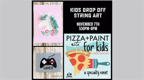 Kids Drop Off - String ARt, 23 West Merrimack Street, Manchester, NH ...