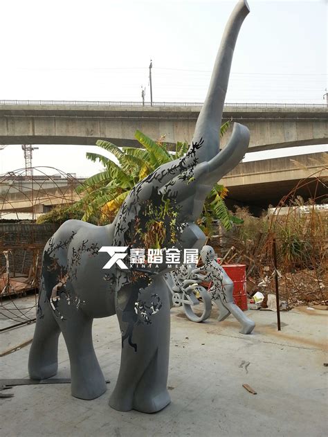 大象雕塑广场动物主题小品雕塑摆件不锈钢动物飞马雕塑|手工艺|其他手工|xt188869 - 原创作品 - 站酷 (ZCOOL)