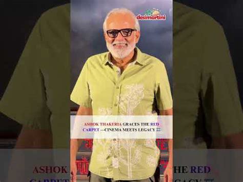 Ashok Thakeria graces the red carpet-cinema meets legacy