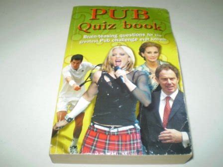Buy Pub Quiz (Trivia S.) Book Online at Low Prices in India | Pub Quiz ...