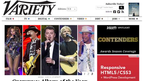 Magazine Web Page 的图像结果