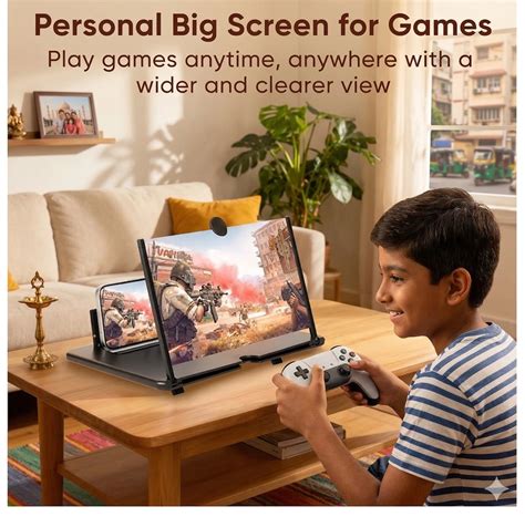 FoldView™ - Screen Magnifier | Phone Holder Screen Amplifier – Indian ...