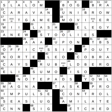 0810-23 NY Times Crossword 10 Aug 23, Thursday - NYXCrossword.com