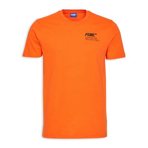 Orange T Shirts Pepe Jeans NEW VIRGINIA T Shirt Print Sunset