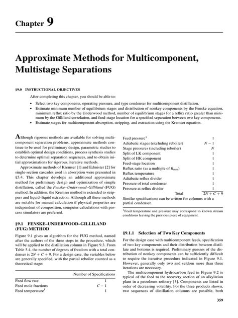 Separation Process Principles 的图像结果